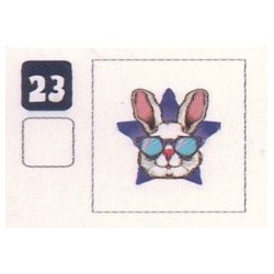 TATOUAGE  23 LAPIN 3 - Collection 2024 - Nos amies les bêtes