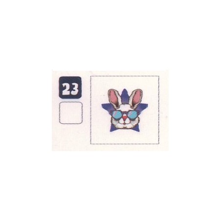 TATOUAGE  23 LAPIN 3 - Collection 2024 - Nos amies les bêtes