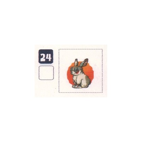 TATOUAGE  24 LAPIN 4 - Collection 2024 - Nos amies les bêtes