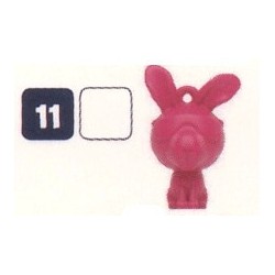 FIGURINE  11 LAPIN COULEUR...