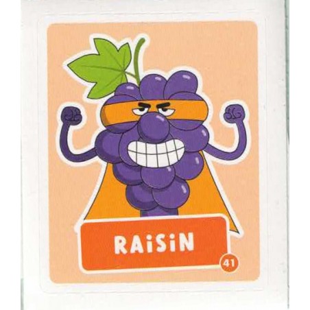 VIGNETTE  41 RAISIN - Collection 2023 - Amuse-toi en cuisine