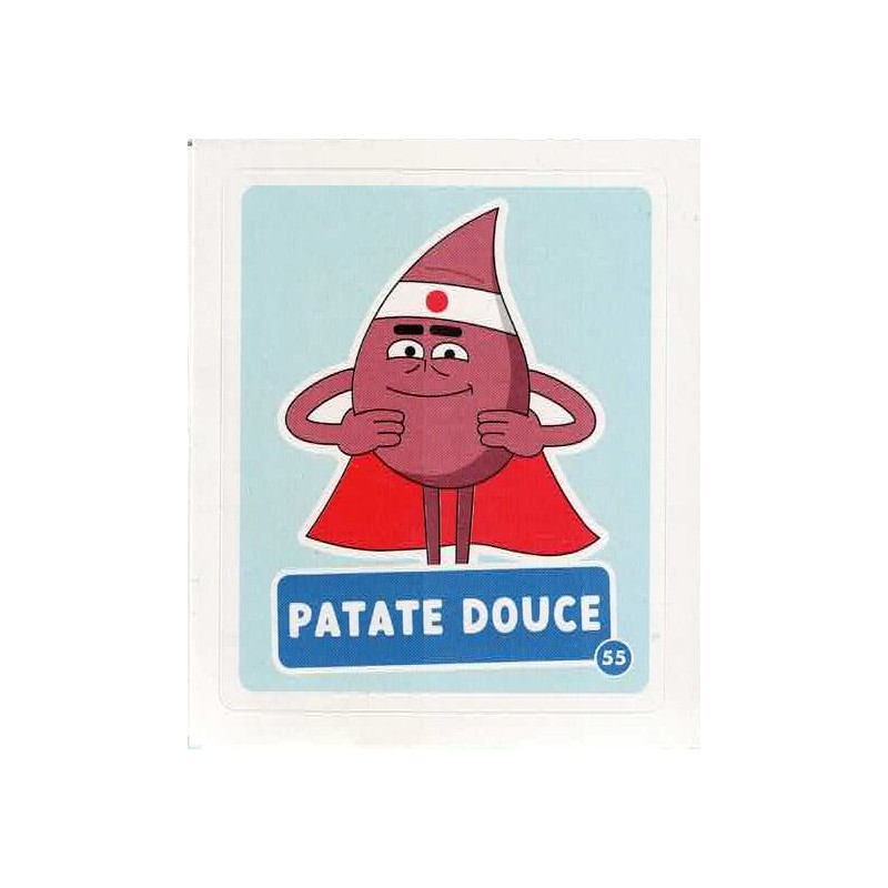 VIGNETTE  55 PATATE DOUCE - Collection 2023 - Amuse-toi en cuisine