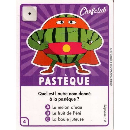 CARTE  04 PASTÈQUE - Collection 2023 - Amuse-toi en cuisine