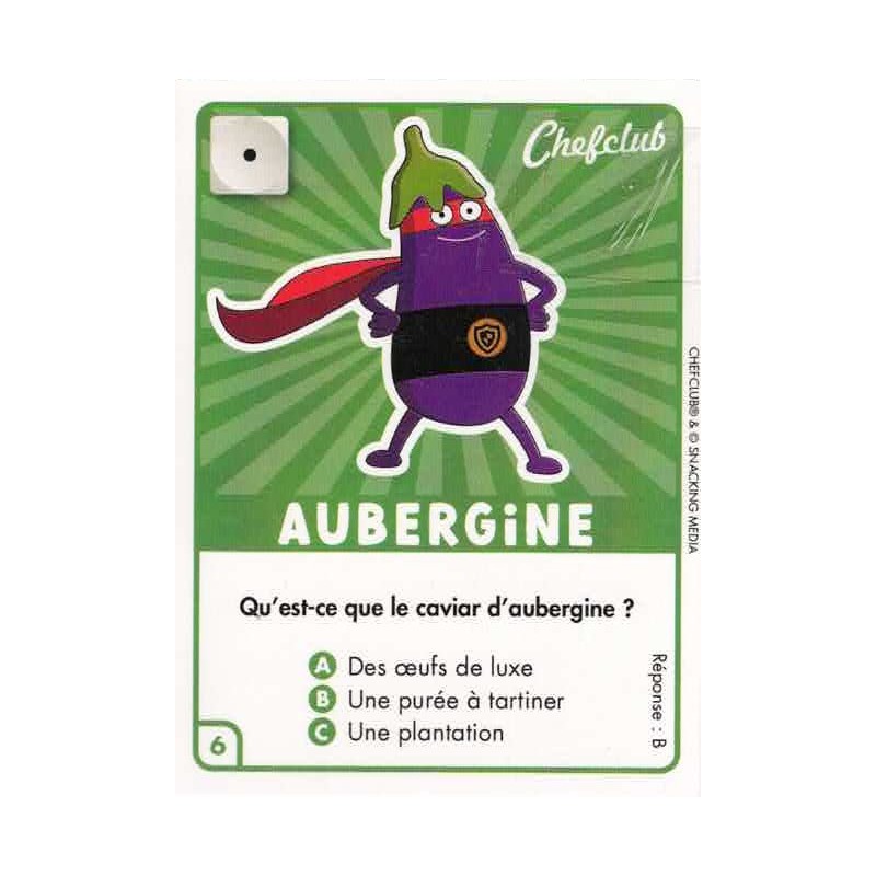 CARTE  06 AUBERGINE - Collection 2023 - Amuse-toi en cuisine