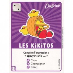 CARTE  12 LES KIKITOS - Collection 2023 - Amuse-toi en cuisine