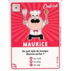 CARTE  15 MAURICE - Collection 2023 - Amuse-toi en cuisine