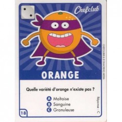 CARTE  18 ORANGE -...