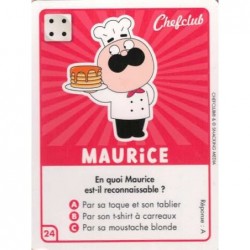 CARTE  24 MAURICE - Collection 2023 - Amuse-toi en cuisine