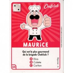 CARTE  34 MAURICE -...