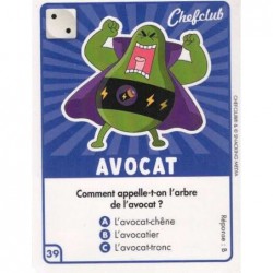 CARTE  39 AVOCAT - Collection 2023 - Amuse-toi en cuisine