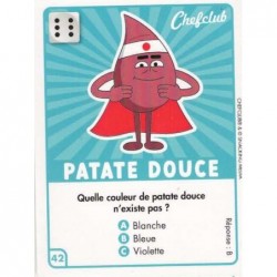 CARTE  42 PATATE DOUCE -...