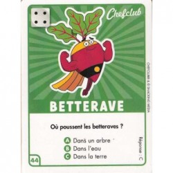 CARTE  44 BETTRAVE -...