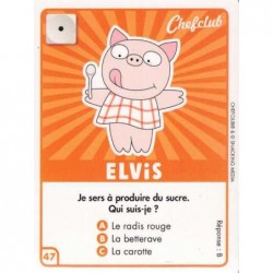 CARTE  47 ELVIS -...