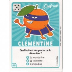 CARTE  48 CLÉMENTINE -...