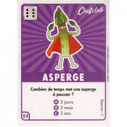 CARTE  52 ASPERGE -...