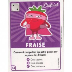 CARTE  54 FRAISE -...