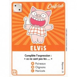 CARTE  55 ELVIS -...