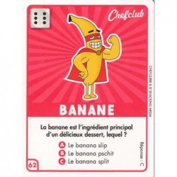 CARTE  62 BANANE -...