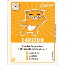 CARTE  64 CARLTON -...