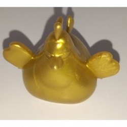 FIGURINE  17 POULET GOLD -...