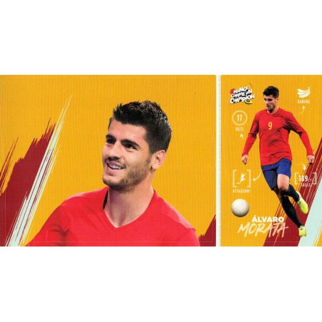 CARTE 10 ALVARO MORATA - Collection 2020 - Mange comme un Champion