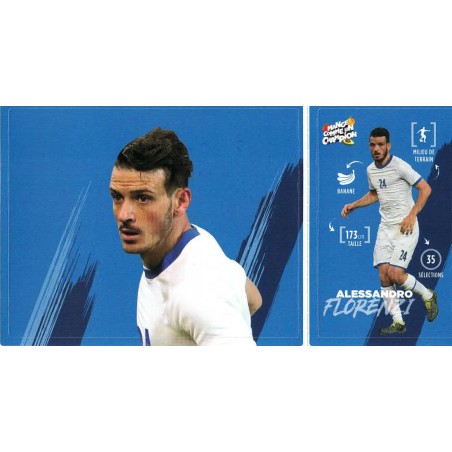 CARTE 15 ALESSANDRO FLORENZI - Collection 2020 - Mange comme un Champion