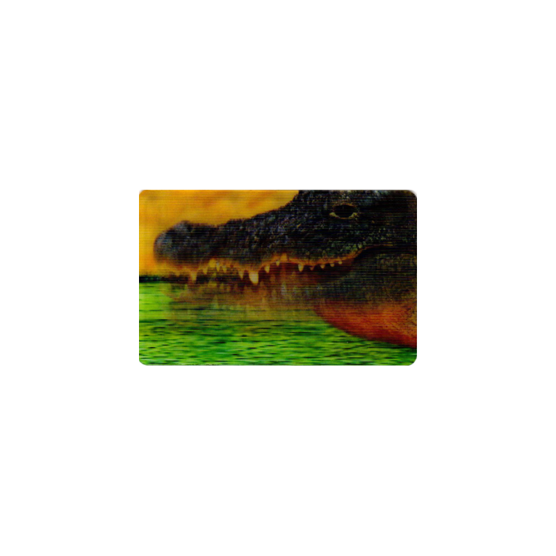 CARTE  29 CROCODILE - Collection 2014 - Animaux 3D