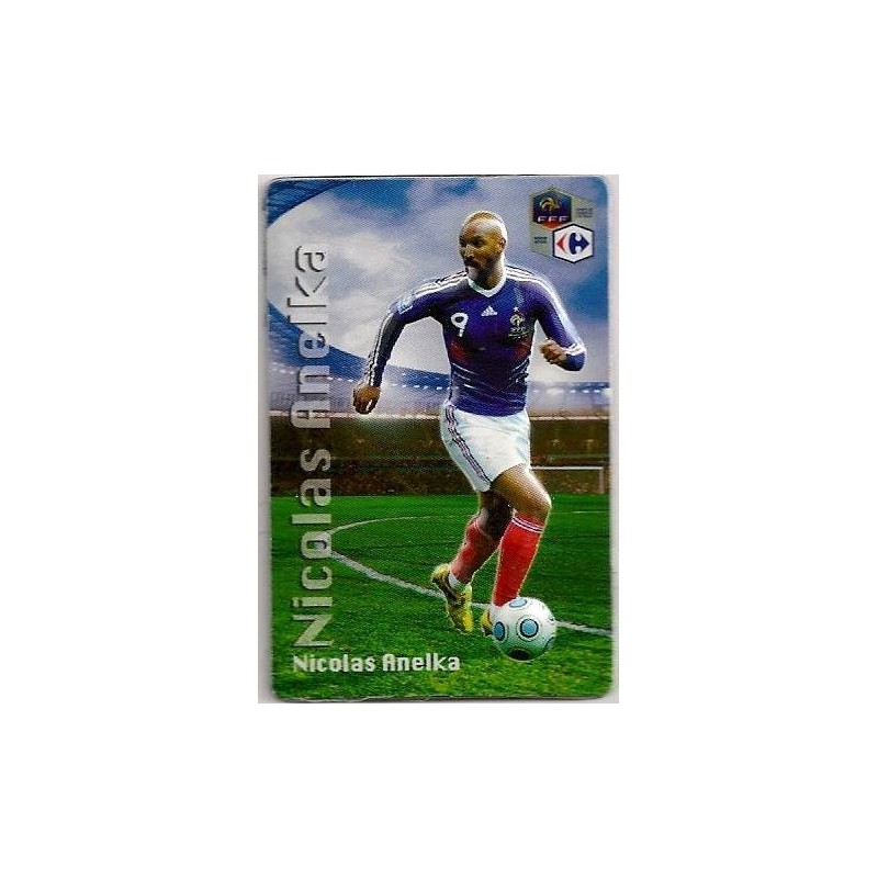 MAGNET  09 NICOLAS ANELKA - Collection 2010 - Equipe de France