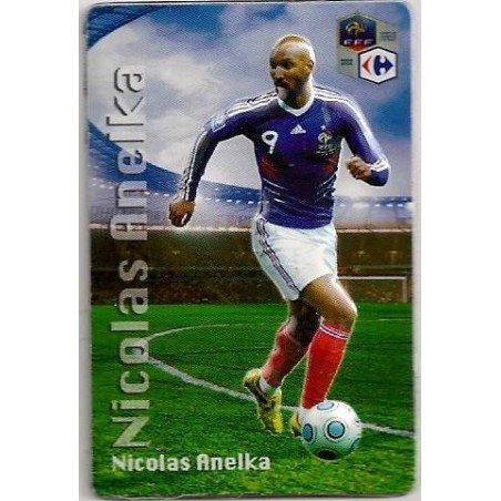 MAGNET  09 NICOLAS ANELKA - Collection 2010 - Equipe de France