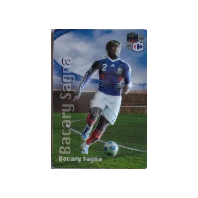 MAGNET  15 BACARY SAGNA - Collection 2010 - Equipe de France