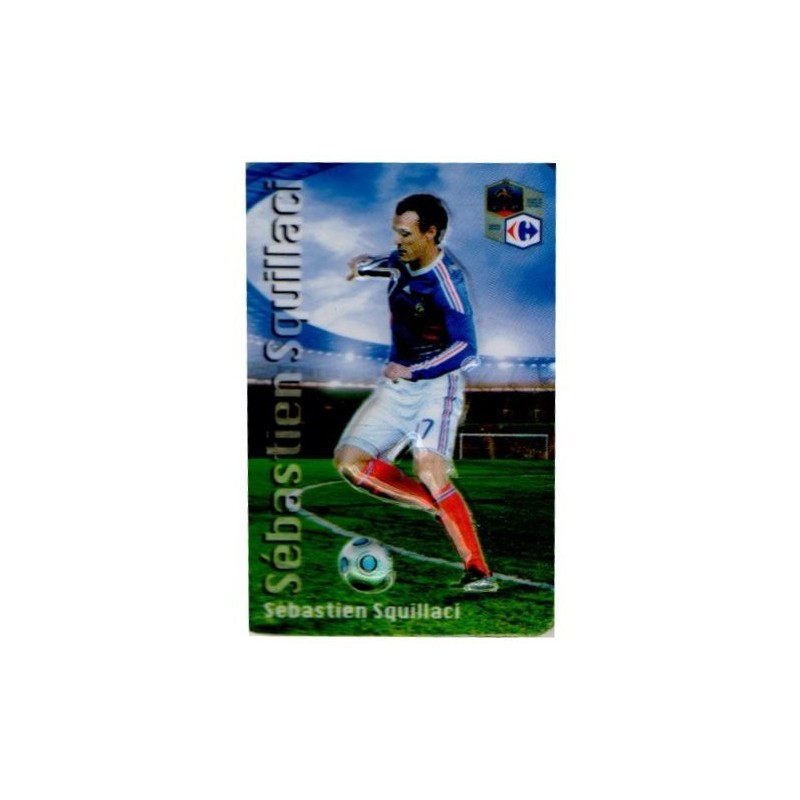 MAGNET  19 SÉBASTIEN SQUILLACI - Collection 2010 - Equipe de France