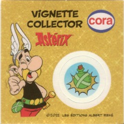 VIGNETTE GOURDE ASTERIX pour le Collector POG CORA 2022