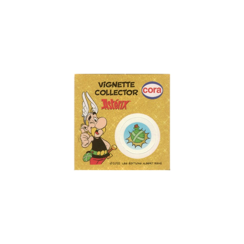 VIGNETTE GOURDE ASTERIX pour le Collector POG CORA 2022