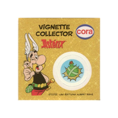 VIGNETTE GOURDE ASTERIX pour le Collector POG CORA 2022