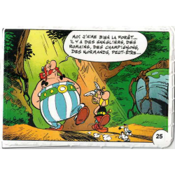 autocollant numéro 25  Collection CORA - Asterix aux Jeux Olympiques