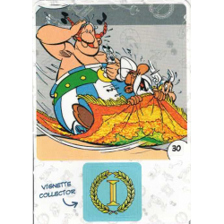 autocollant numéro 30  Collection CORA - Asterix aux Jeux Olympiques