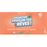 Pochette 4 autocollants et 1 vignette du collector Crois en tes Rêves - Cora & Match - Août 2021