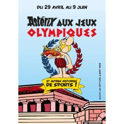 Série Complète de 40 autocollants et 40 cartes du collector Astérix aux Jeux Olympiques - Cora - 2024