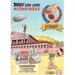 Album collector vierge Astérix aux Jeux Olympiques - Cora - 2024