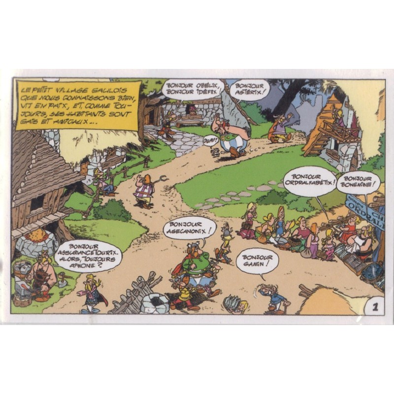 VIGNETTE  01  - Collection 2023 - Imbattable avec Asterix